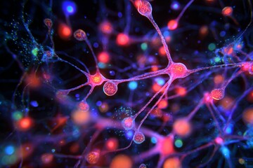 Dopamine Disco: Dopamine neurotransmitters throw a party in the hypothalamus, signaling the release of growth hormone.