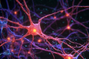 Dopamine Disco: Dopamine neurotransmitters throw a party in the hypothalamus, signaling the release of growth hormone.