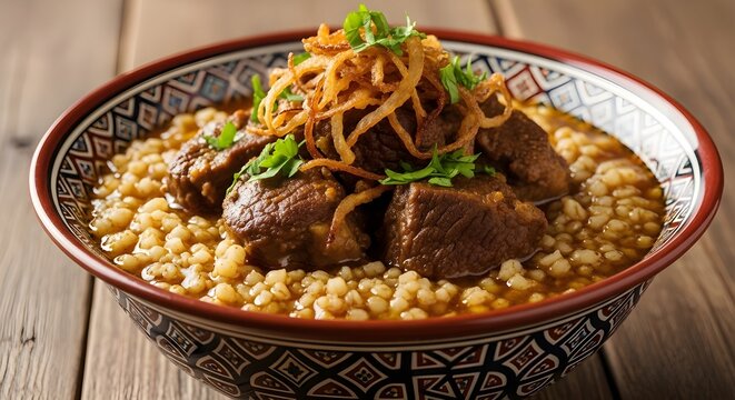 Traditional Jareesh with Lamb &ndash; Authentic Saudi Cuisine