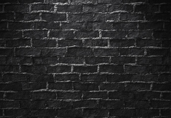 An old grunge brick wall with a rough surface texture provides a vintage architectural pattern for a solid urban backdrop