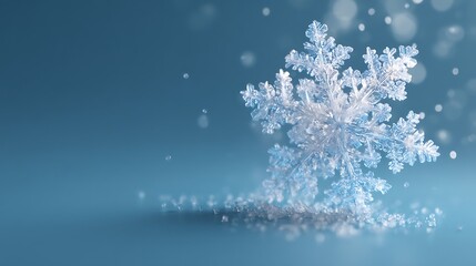 snowflake ice crystal type dendrites star