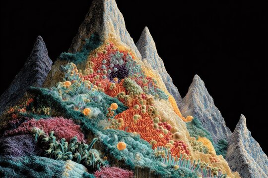 Parathyroid Peaks: Parathyroid hormones conquer the peaks, regulating calcium and phosphorus balance in the body.