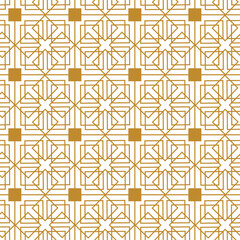 Seamless geometric pattern with Celtic ornament design background