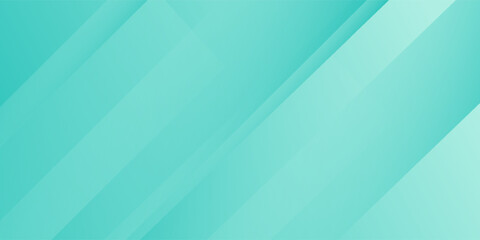 Obraz premium Vector colorful gradient turquoise green background. Simple overlap triangle shapes pattern background. art