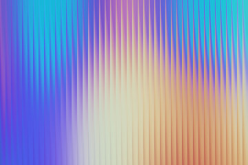 Illustration of abstract background with vertical lines and a vibrant gradient of blue, pink, and yellow colors