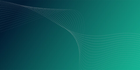 Obraz premium Quality Digital technology speed connect blue green background, cyber nano information. Background