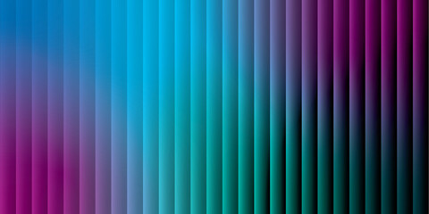 Obraz premium Vertical gradient stripes of blue teal and magenta create a modern abstract background