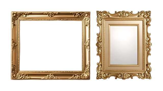 gold picture frame