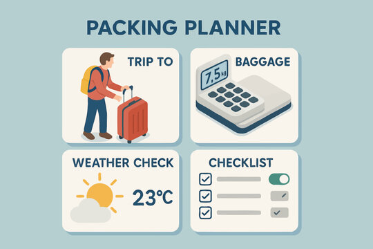 Packing planner: essential tools for your upcoming trip
