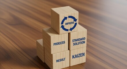 Contemplative Business Visionary Amid Kaizen Workspace, Empowering Efficiency Improvement & Quality Enhancement Solutions for Corporate Websites and Presentations.