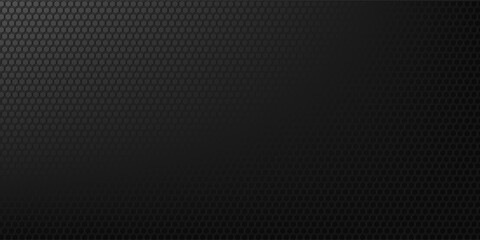 Black metal texture steel background. Perforated sheet metal. vector