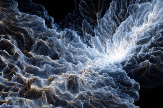 Balancing Beta Waves Bay: Beta waves form a bay in the brain, reflecting active and alert mental states.