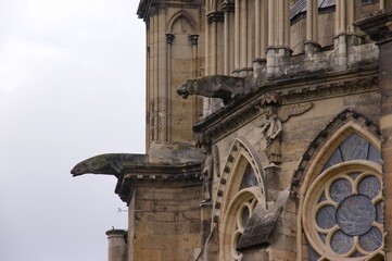 Wasserspeier an einer Kathedrale