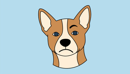 A dog looking skeptical one eyebrow raised as if questioning the validity of a popular meme circulating on social media.