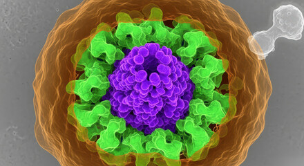 Conceptual Representation of the Retroviral Maturation Process for Biomedical Science