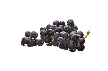 grapes isolated on white background