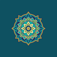 Islamic ornamental vector design 