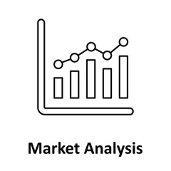 Market Analysis Vector Icon which can easily modify or edit