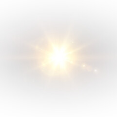 Bright disco sparkle light effect with abstract beam burst bokeh and glowing background.
