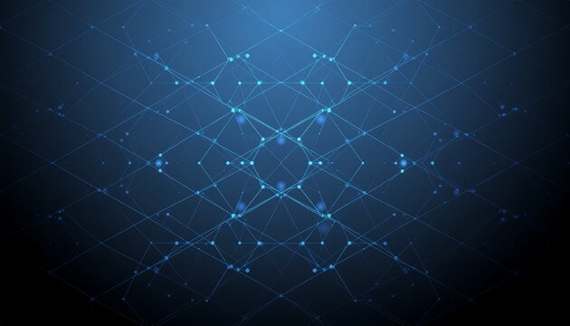Seamless Minimal Geometric Grid Pattern Vector Background - Powered by Adobe
