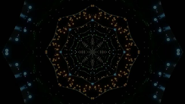 Seamless tunnel video loop creating a mesmerizing visual experience for screensavers and artistic displays