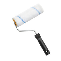 Obraz premium Paint Roller Isolated on Transparent Background for Painting and Home Improvement Design