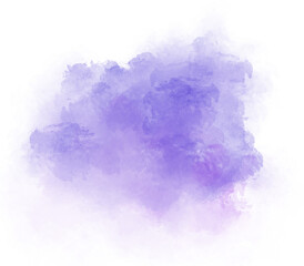 Abstract purple watercolor splash background. Artistic design templates for wedding elements, invitation, poster, and card