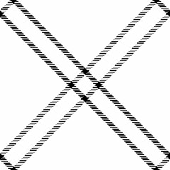 Graph vector check tartan, reel plaid texture textile. Manufacturing seamless pattern fabric background in white and black colors.