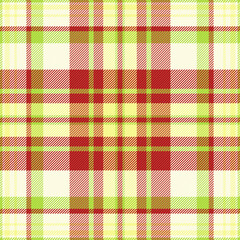Classic tartan pattern in red, green, and cream. Perfect for backgrounds, textiles, or designs needing a traditional, warm touch. Use for festive holiday designs.