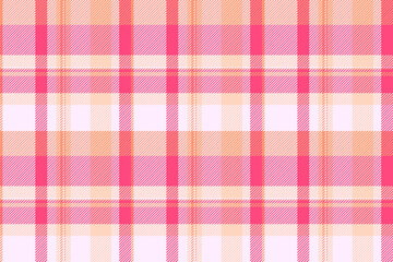 Holiday plaid tartan pattern, celtic fabric vector textile. Oktoberfest check texture seamless background in red and white colors.