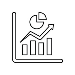 Evaluation Chart Vector Icon which can easily modify or edit
