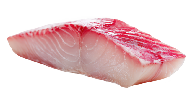 Raw meat on black background ready for cooking uncooked protein portion displayed against dark backdrop