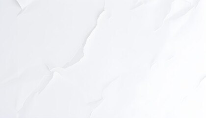 Obraz premium Abstract white background featuring soft, subtle folds and creases creating a minimalist and elegant texture.