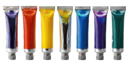 Colorful tubes display abstract varied arrangement multiple vibrant tubes create dynamic visual composition