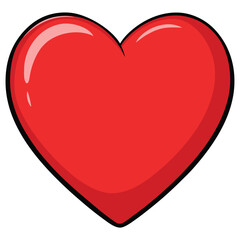 heart shapes, love shapes icon vector