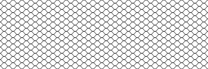 Mesh texture for fishing nets. Seamless pattern for sports or soccer goals. Vector ilustration