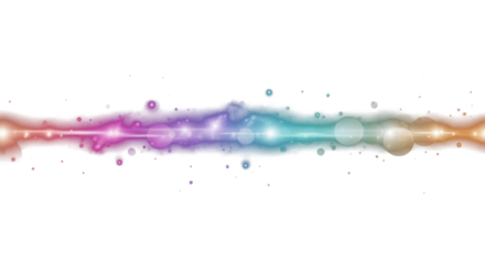 Cosmic gradient light flares with shades of pink, teal, violet, and amber on a deep transparent cosmic background, nebula-like refractions, glowing orbs, dreamy surreal lighting clean PNG