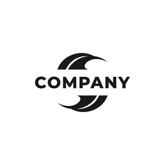 generic circle logo design , business logo , vector , symbol , company logo,background, emblem, swirl, infinity, circular	