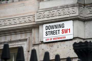 10 Downing Street Sign