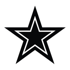 vector icon of a star  customer feedback and rati