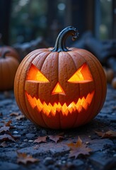 Obraz premium halloween jack o lantern