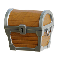 Unlock adventure with this classic treasure chest