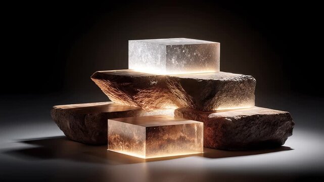 Rocks and Transparent Blocks Building a Technological Future