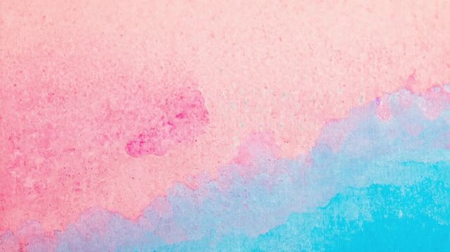 watercolor blending vibrant hues of blue and pink creating a gender reveal background