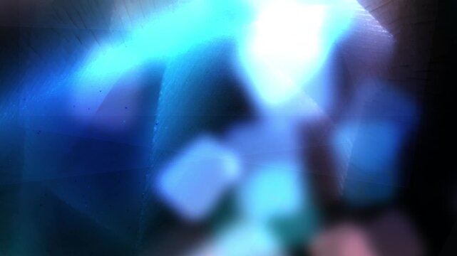 Beautiful effects of polarized light, light passing through a prism, abstract colored lights