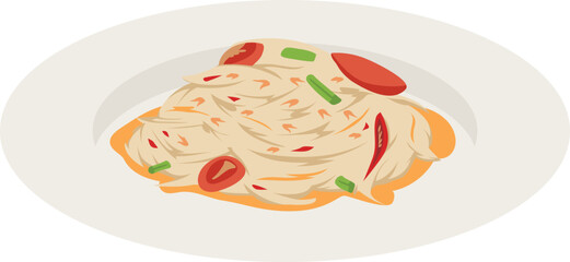 Som tum Thai papaya salad
