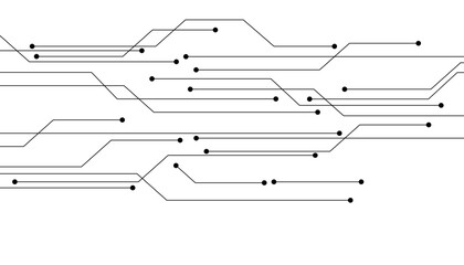 Abstract digital background with technology circuit board texture. Electronic motherboard illustration.
