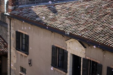 Bubbles in Scaligeri Castle, Malcesine