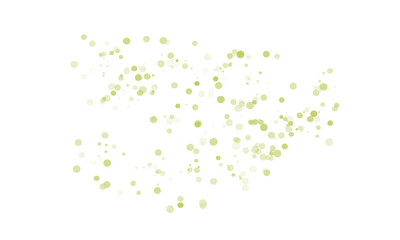 Small yellow bokeh lights png. Glowing festive light effect.