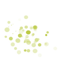 Yellow christmas bokeh light effect, glowing festive background, soft blur illumination for graphics use.